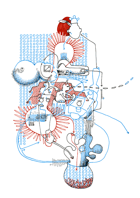 Hannes Kater - drawing from 06/27/2008