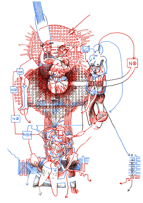 Hannes Kater - drawing from 01/30/2007