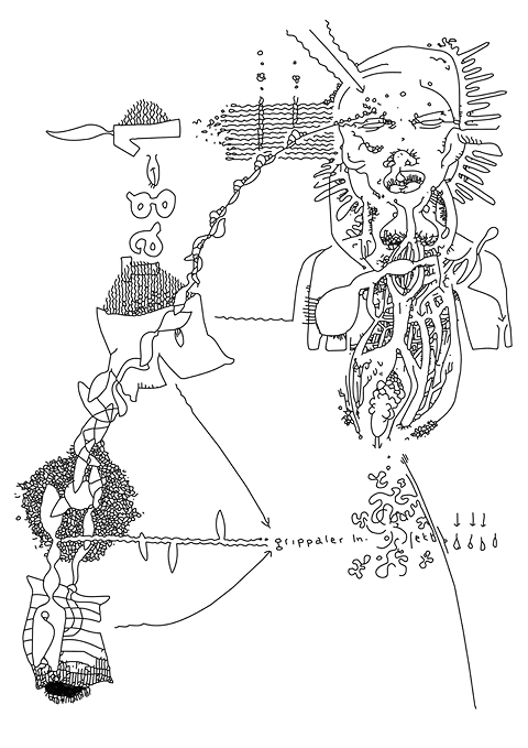 Hannes Kater - drawing from 02/21/2007