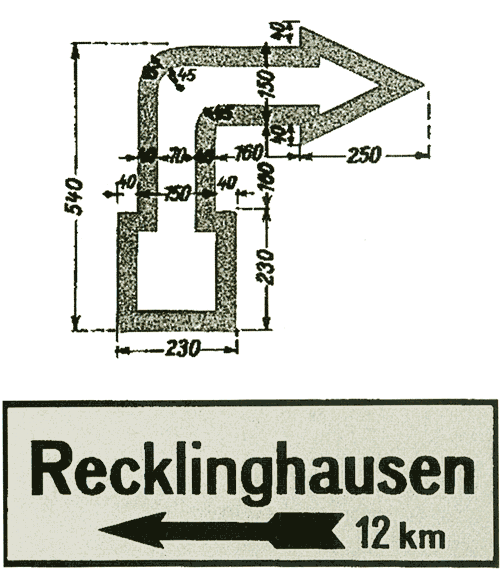 Verkehrsschilder 1926/27