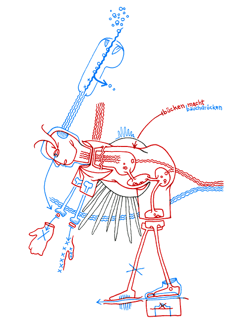 Hannes Kater - drawing from 10/07/2005