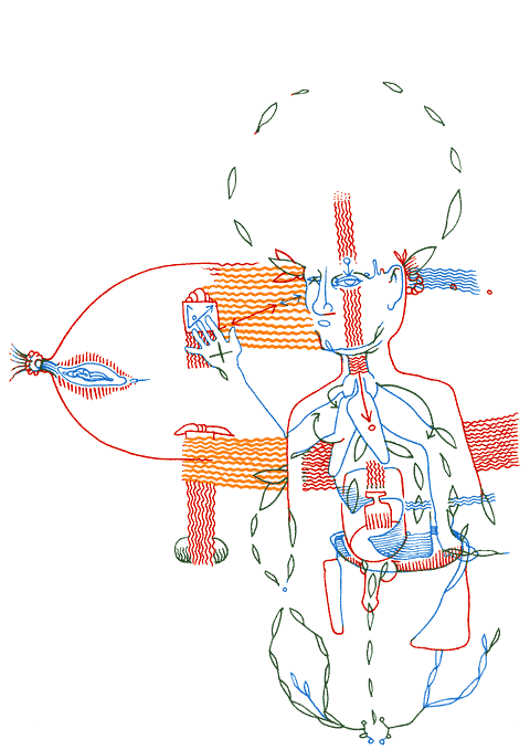 Hannes Kater - drawing from 06/30/2005