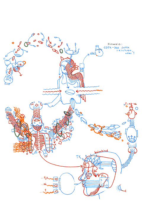 Hannes Kater - drawing from 02/19/2005