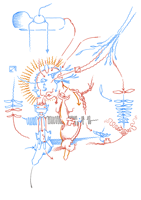 Hannes Kater - drawing from 08/08/2004