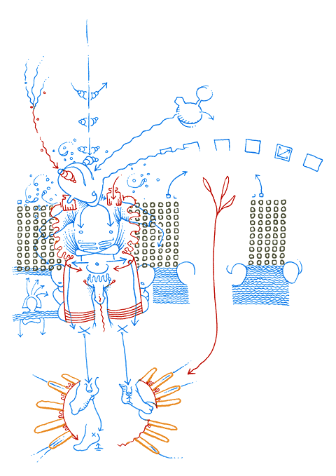 Hannes Kater - drawing from 08/13/2004