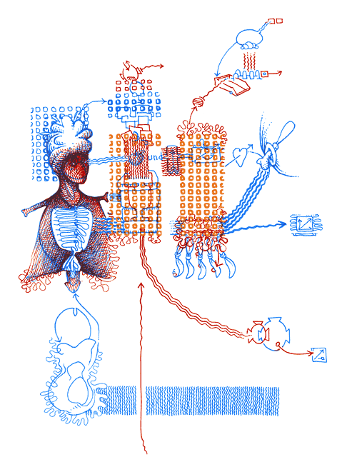 Hannes Kater - drawing from 08/23/2004