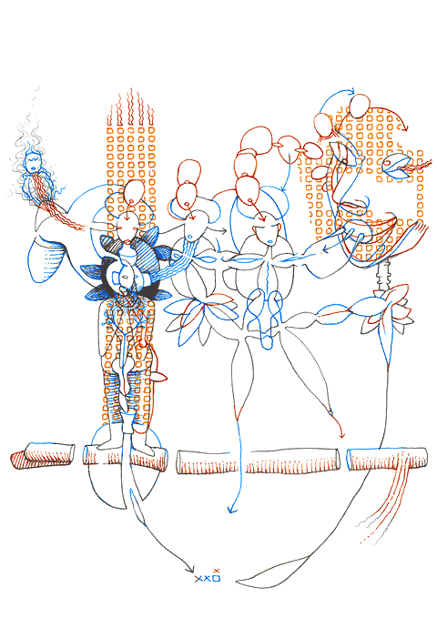 Hannes Kater - drawing from 04/06/2004