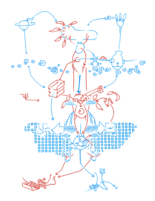 Hannes Kater - drawing from 04/23/2004