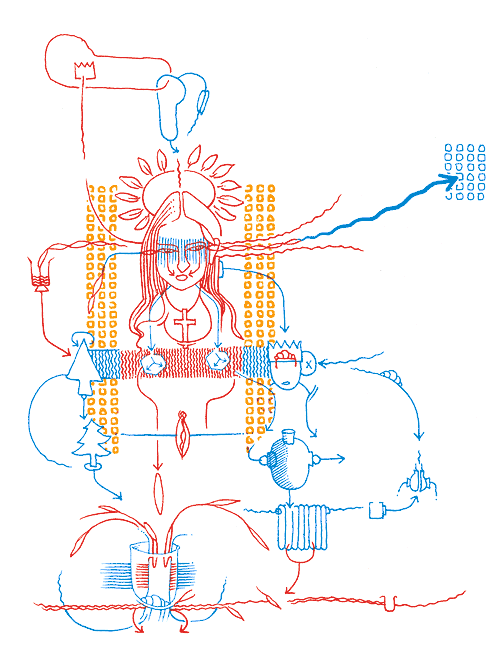 Hannes Kater - drawing from 12/29/2003