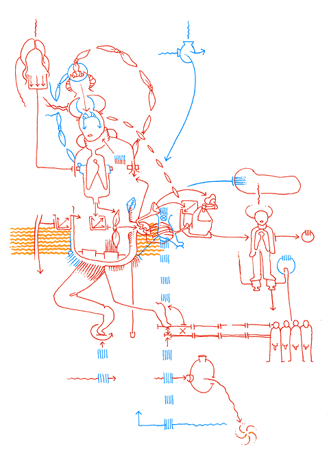 Hannes Kater - drawing from 02/04/2004