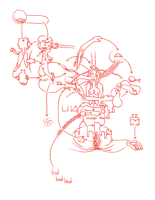 Hannes Kater - drawing from 02/23/2004