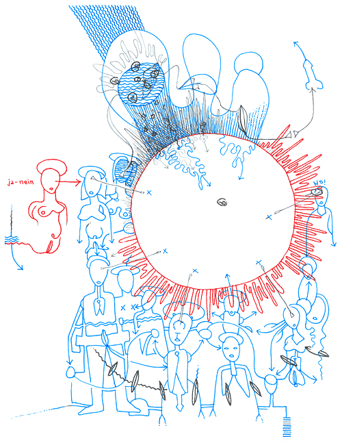 Hannes Kater - drawing from 02/29/2004