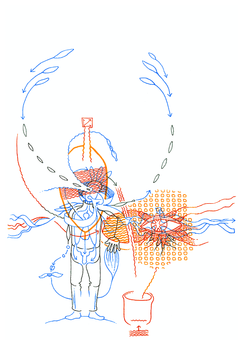 Hannes Kater - drawing from 09/30/2003