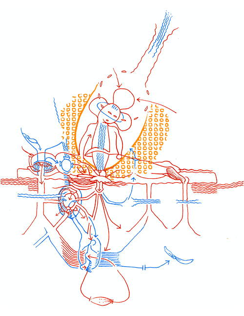 Hannes Kater - drawing from 10/01/2003